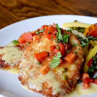 Tuscan Romano Herb Crusted Chicken