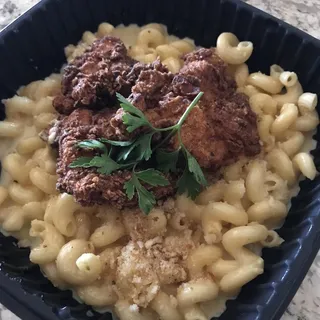 Fried Chicken Mac & Cheese