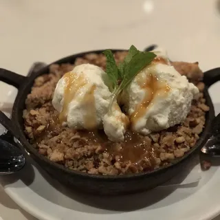 Whiskey Apple Crumble