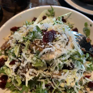 Brussels Sprouts, Quinoa & Roasted Chicken Salad