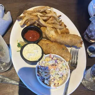 IPA Beer Battered Fish & Chips