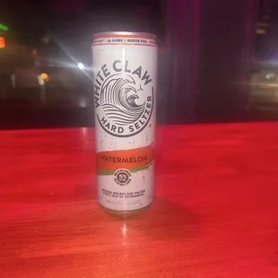 White claw &amp; people watching
