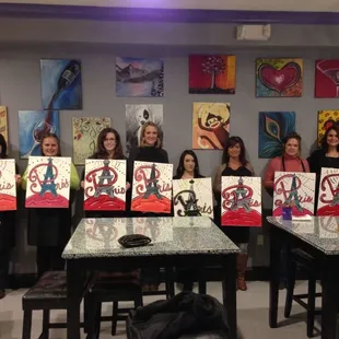 Bachelorette Party at Thirsty Palette