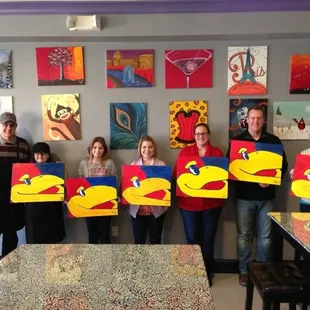Family Event at Thirsty Palette