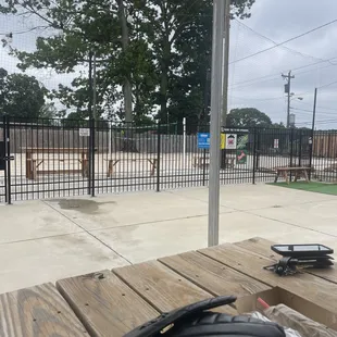 Beach volleyball courts