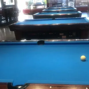 Billiard tables