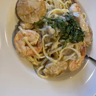 Seafood trio - delicious