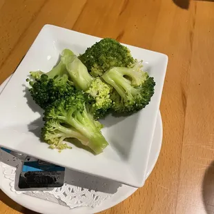 Broccoli needed more cooking