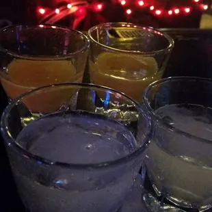 Blueberry pancake grand slam shots