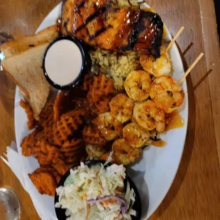 Spicy Shrimp and Salmon, this was excellent.