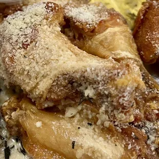 Garlic Parmesan wings, really good!!