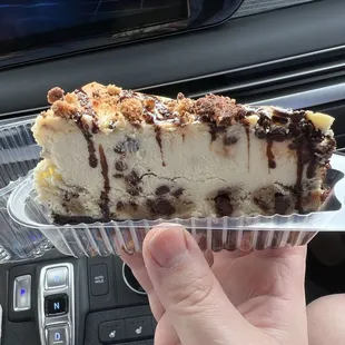 Cookie dough cheesecake