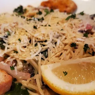 a plate of food