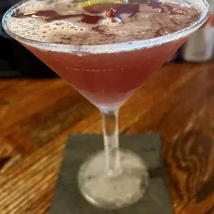 Raspberry Martini