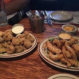 Fried Mushrooms & Zucchini