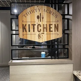 Entrance of the restaurant.