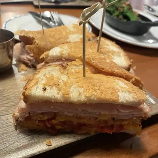 Parmesan Turkey Sandwich