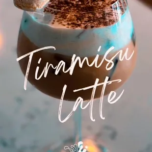 Tiramisu Latte