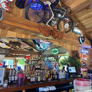 Bar area.