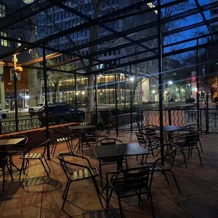 Beautiful patio seating!