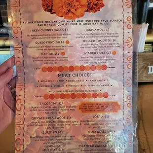 Menu 7.8.24 side 1