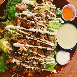 a plate of food