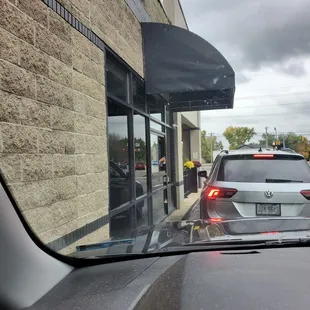 Gloomy day causes for the drive through