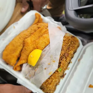 Fried Whiting
