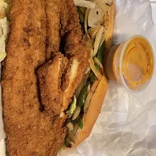 Catfish po boy
