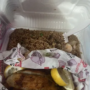 Grilled Catfish Combo