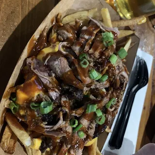 Loaded Fries with Pork