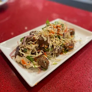 Shaken Beef Salad