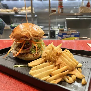 Turmeric Fish Sandwich