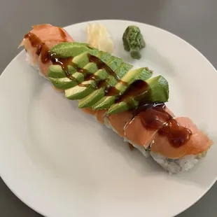 Sushi baby with smoked salmon