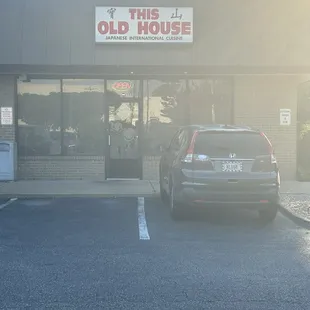 outside