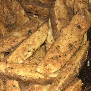 Hand Cut Potato Wedges