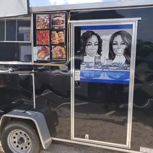 the side of a food truck