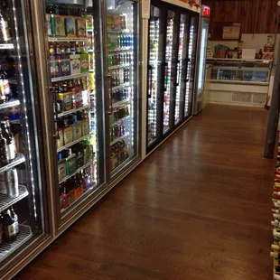 the inside of a grocery store