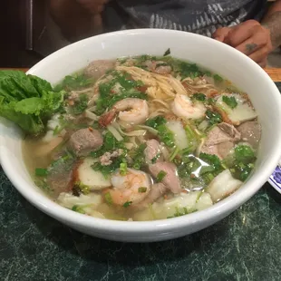 Yellow Noodle Soup