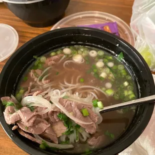 Beef pho