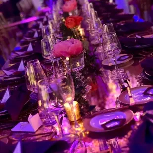 Head table at wedding