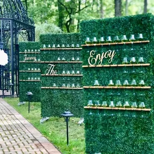 Champagne Wall
