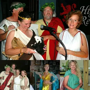 Annual Toga Party (first weekend in August, check FB, Twitter and Instagram for details)