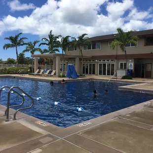 Poolside view
