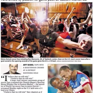 Front page of the Detroit Free Press on June 17th.