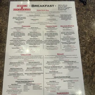 They got rid of that 10 page menu.