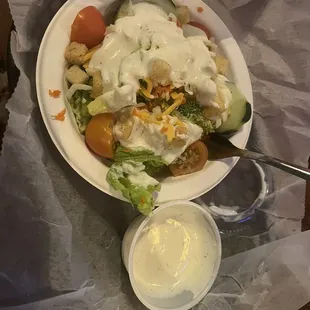 House salad  Ranch