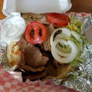 First Gyro I&apos;ve had in Kansas and surely not the last one :)