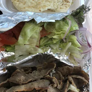 This is a $15 gyro plate
