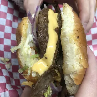 Chicago burger